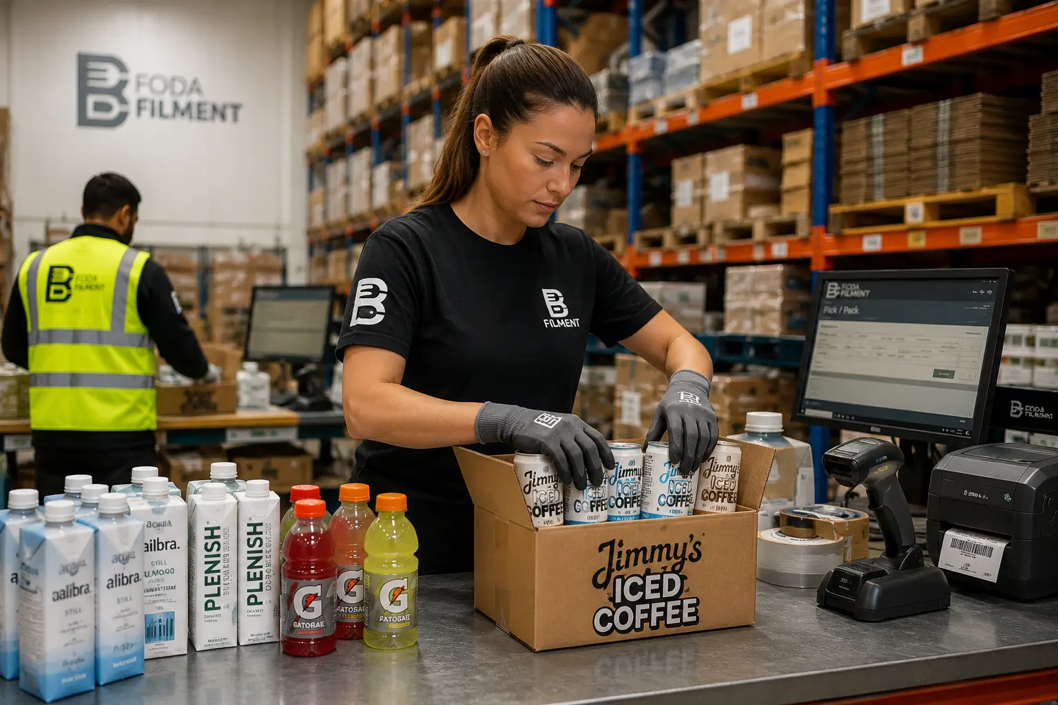 Packaged food and drink products